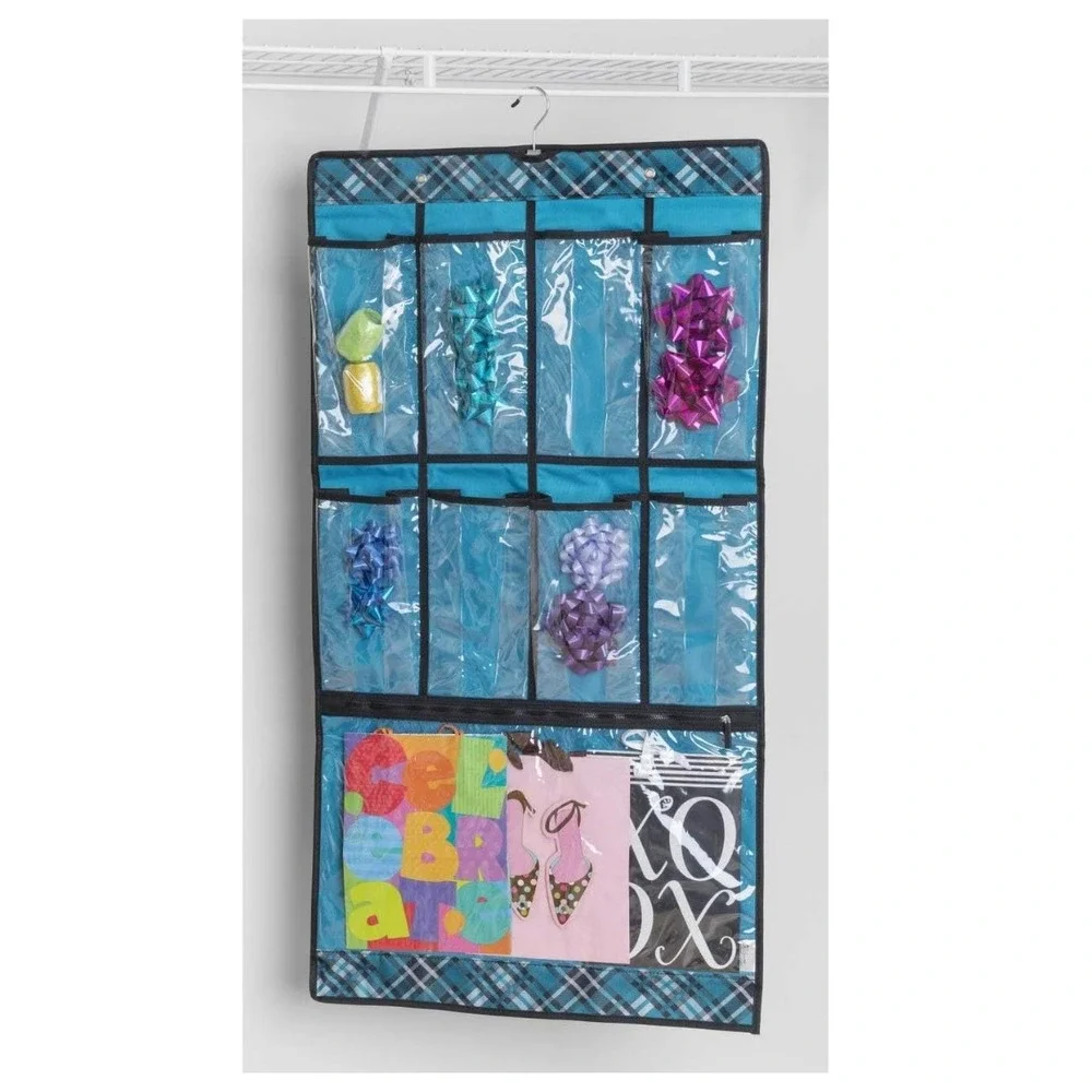 Door Hanging Organizer Cruise Vacation Space Saver w/ Large Pocket Black‎ Only